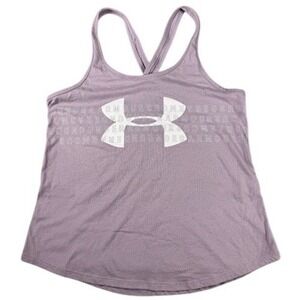 Under Armour Top Women's Size Medium Purple Razor Back
